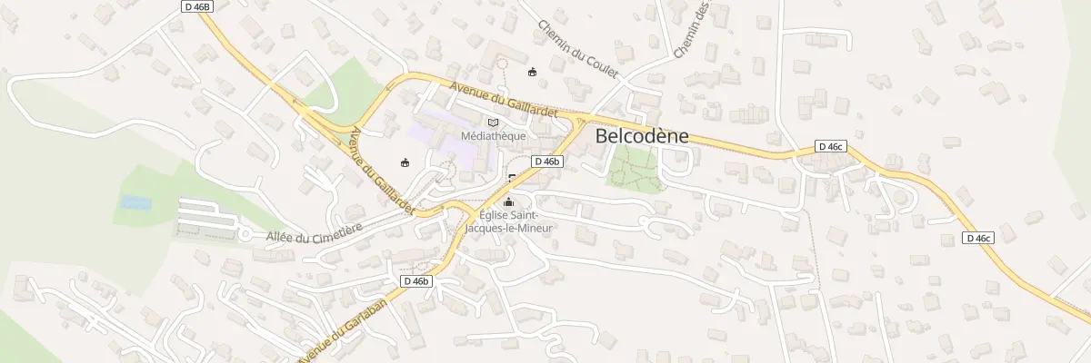 Plan du 5144 Cros de Claudas à Belcodène
