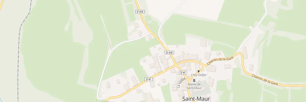 Plan du 6 Rte du Val de Sorne à Saint-Maur