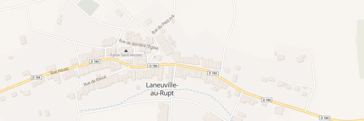 Plan du 22 Rue Basse à Laneuville-au-Rupt
