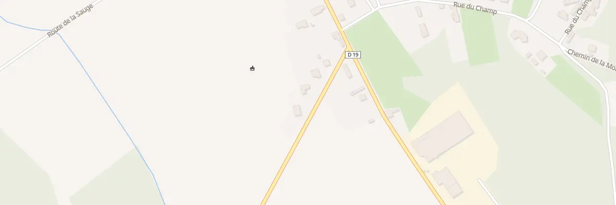 Plan du 112 Rte de la Foret à Groslée-Saint-Benoit