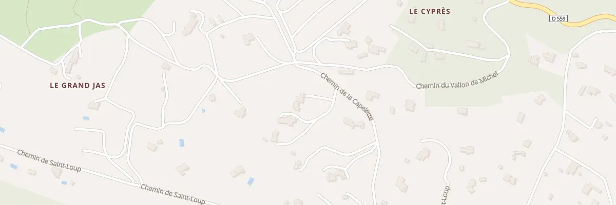 Plan du 9001 Tra de la Capelette à La Ciotat