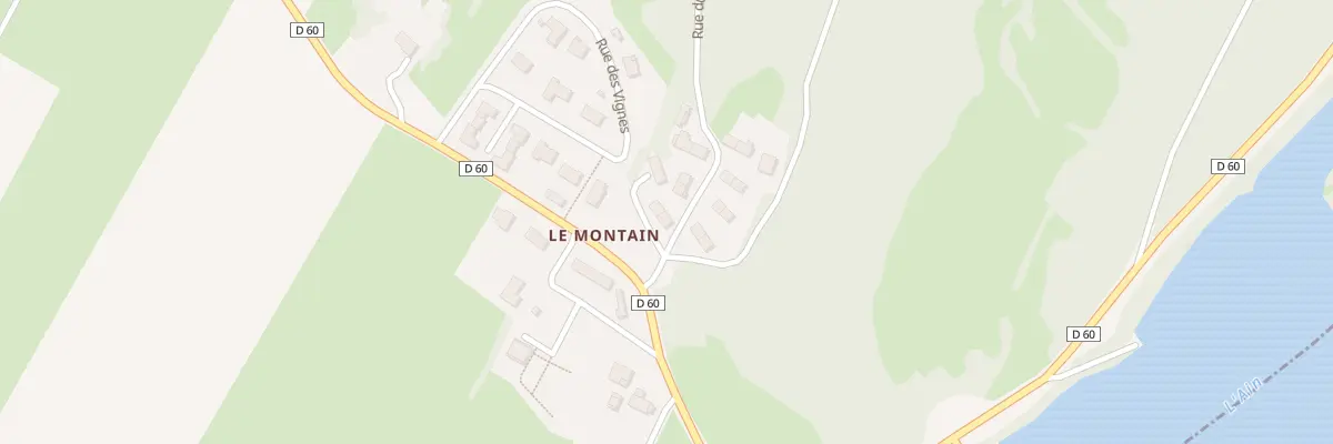 Plan du 1 Rue du Château d’Eau à Thoirette-Coisia
