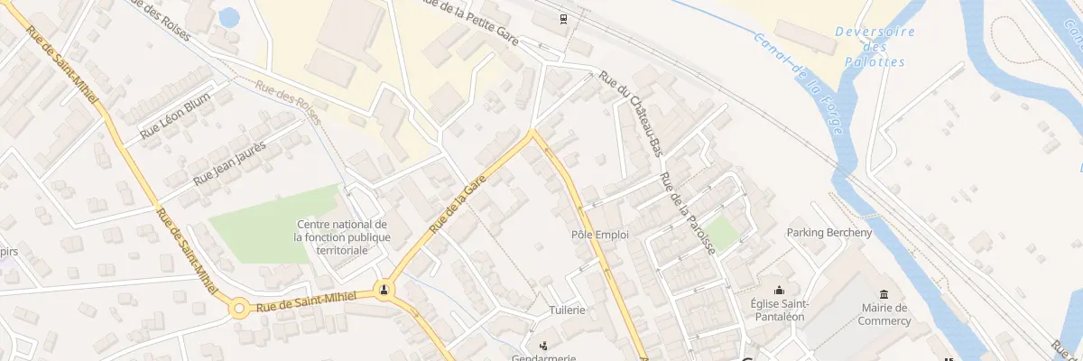 Plan du 31 Av Carcano à Commercy