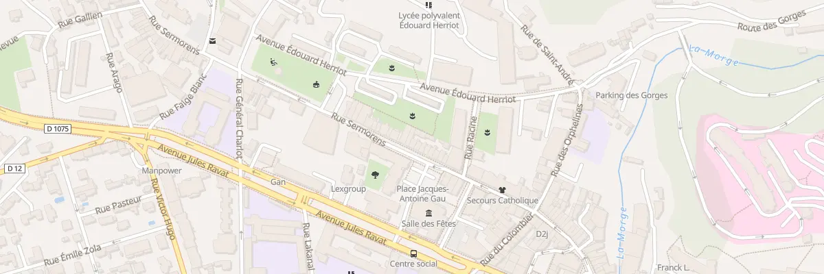 Plan du 30 Rue Sermorens à Voiron