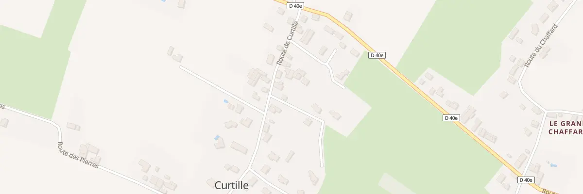 Plan du 628 Rte de Curtille aux Avenières Veyrins-Thuellin