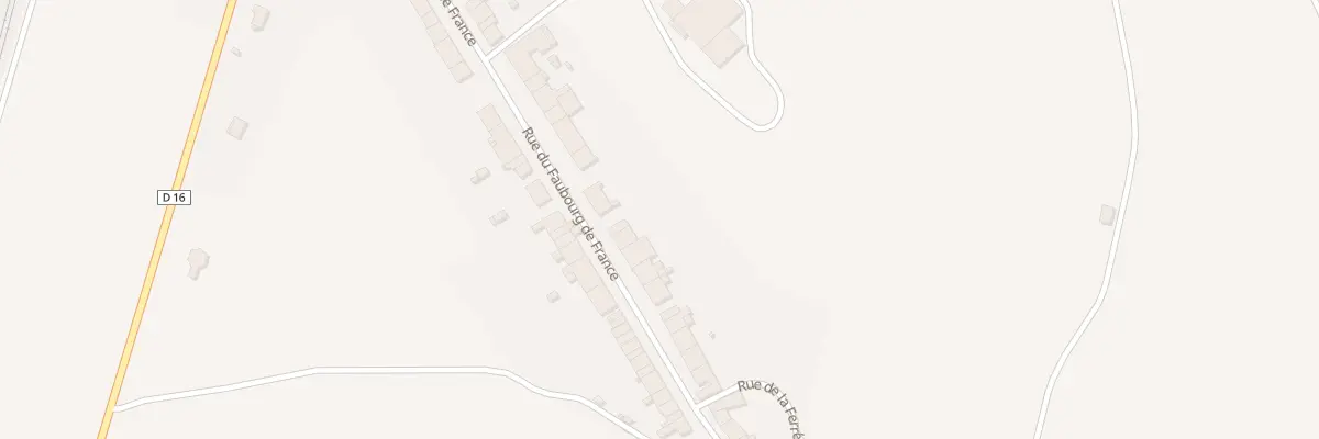 Plan du 27 Rue du Faubourg de France à Bourmont-entre-Meuse-et-Mouzon