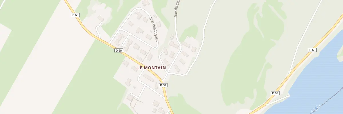 Plan du 3 Rue du Château d’Eau à Thoirette-Coisia