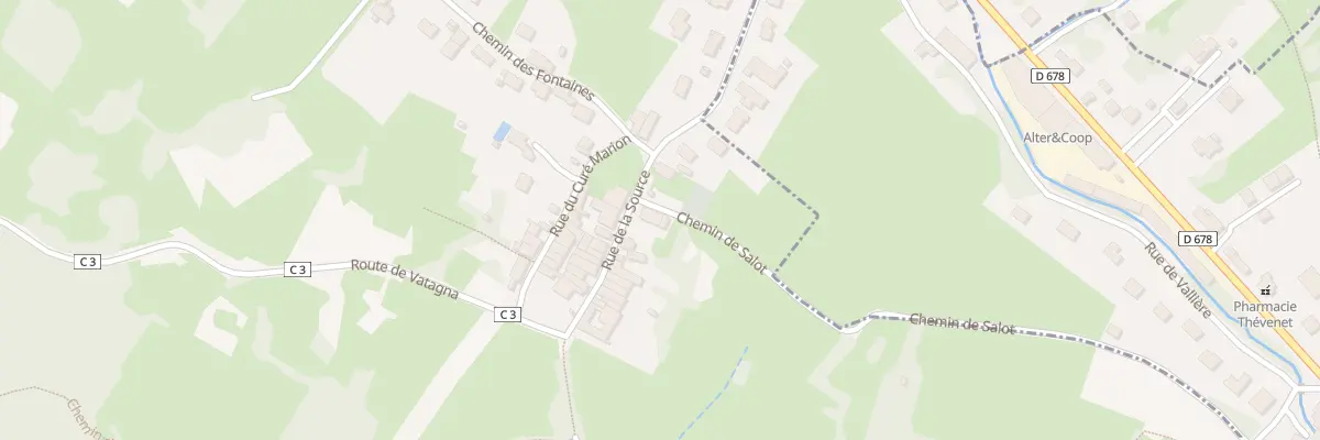 Plan du 1 Rue de la Source à Montaigu
