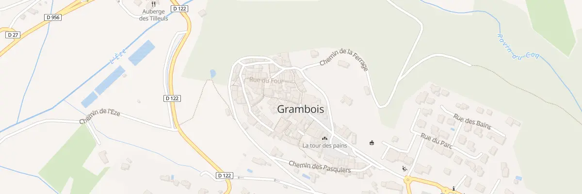 Plan du 5021 Le Village à Grambois