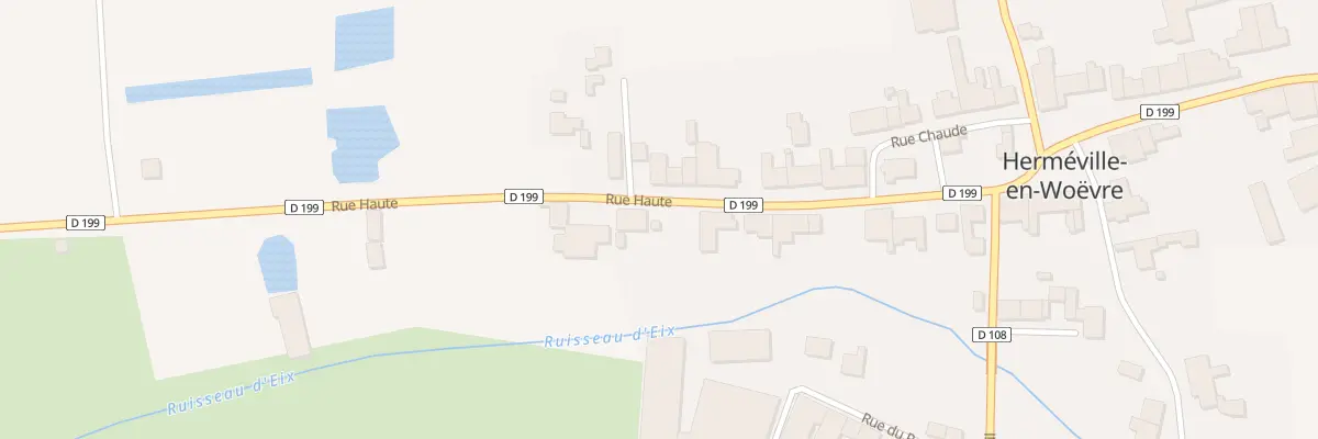 Plan du 39 Rue Haute à Herméville-en-Woëvre