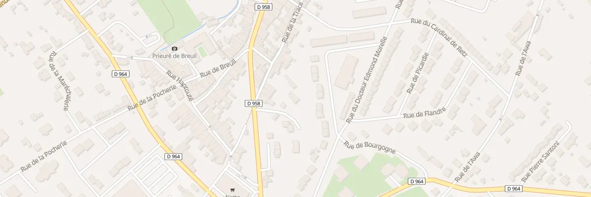 Plan du 39B Rue de la Trace à Commercy