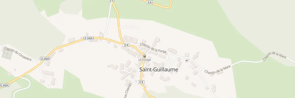 Plan du 48 Che de la Forge à Saint-Guillaume