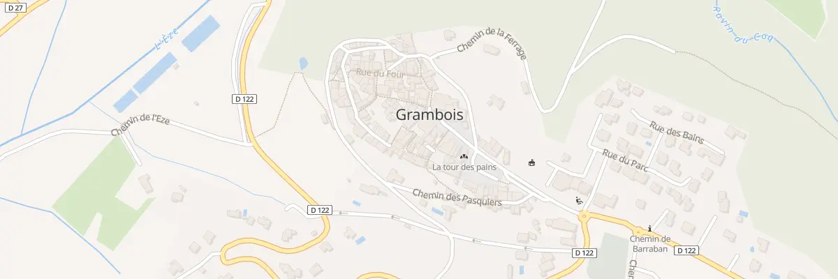 Plan du 2 Rue de la Mairie à Grambois