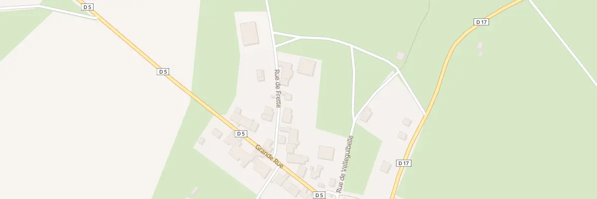 Plan du 6 Rue de Frettes à Pierrecourt