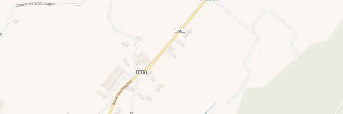 Plan du 2035 Rte des Rivoires à Saint-Sulpice-des-Rivoires