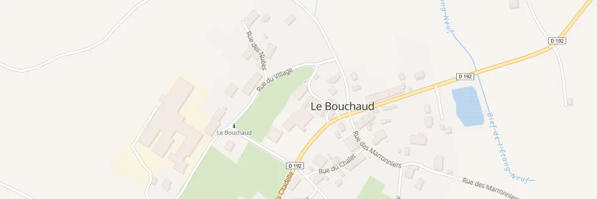 Plan du 1 Rue du Pécheur à Bersaillin