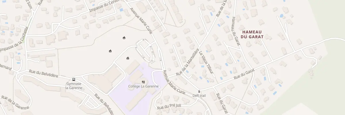 Plan du 9002 Rue des Drus à Voiron