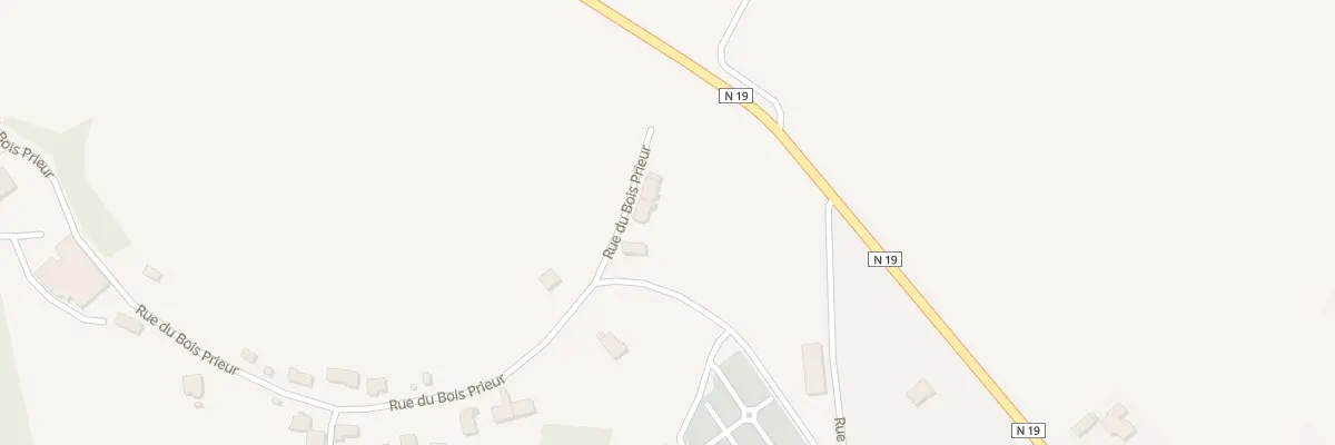 Plan du 3 Rue du Bois Prieur à Fayl-Billot