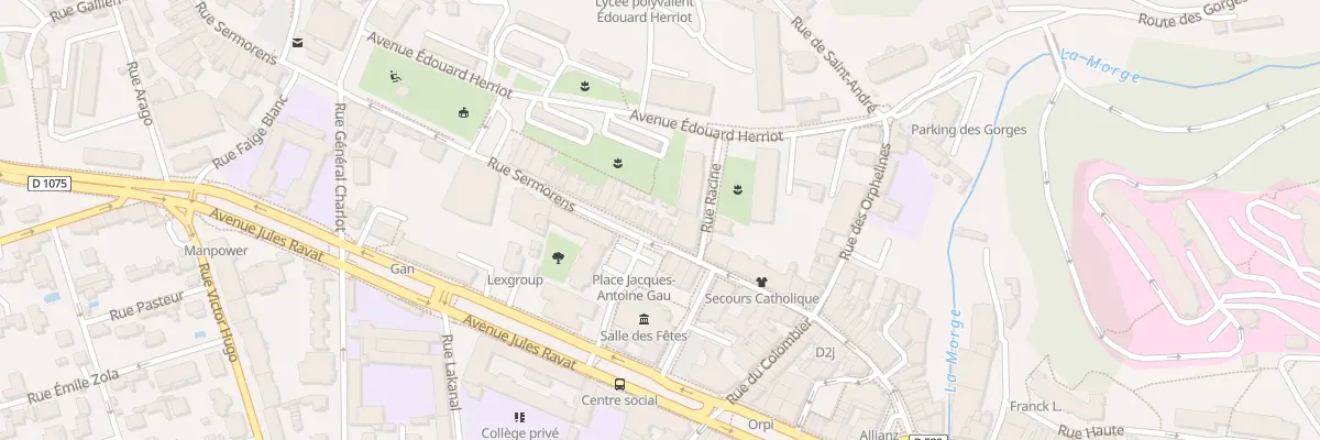 Plan du 18 Rue Sermorens à Voiron
