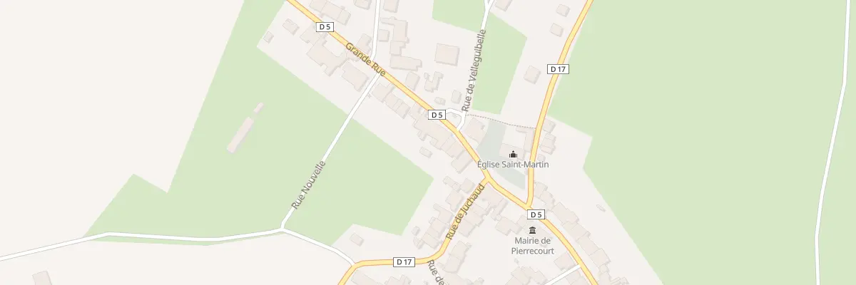Plan du 37 Gr Grande Rue à Pierrecourt
