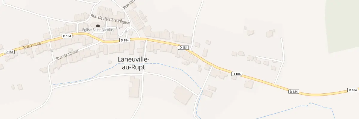 Plan du 15 Rue Basse à Laneuville-au-Rupt