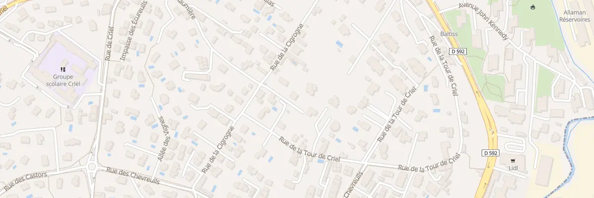 Plan du 27 Rue de la Cigrogne à Voiron