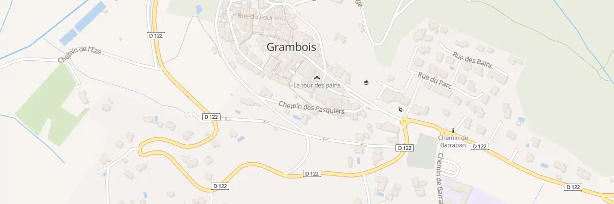 Plan du 5112 Les Pasquiers à Grambois