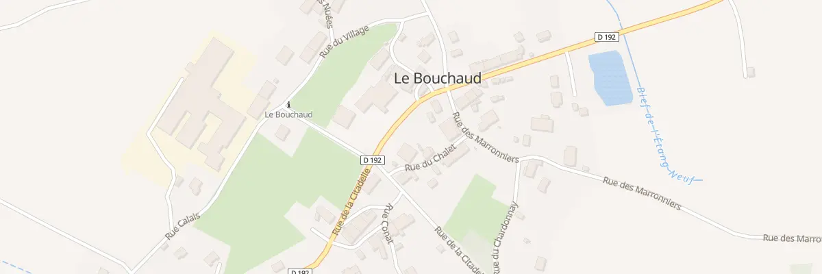 Plan du 6 Rue du Chalet à Bersaillin