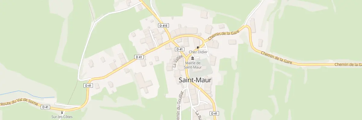 Plan du 9 Rue de l’Eglise Romane à Saint-Maur