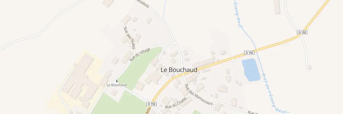 Plan du 1 Rte de Chézabois à Bersaillin