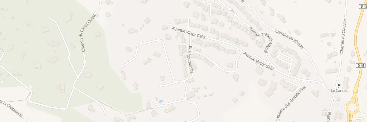 Plan du 18 Rue Roumanille à Roquevaire