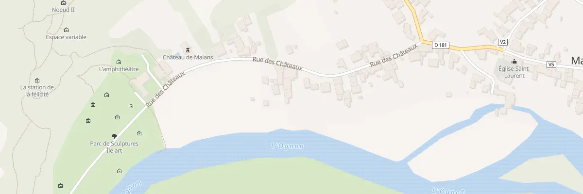 Plan du 21B Rue des Chateaux à Malans