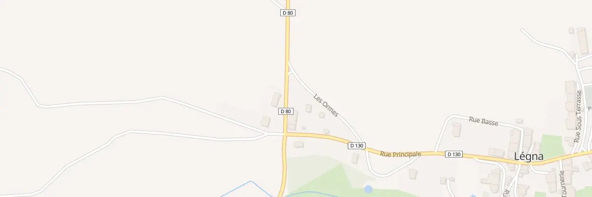Plan du 4 Les Ormes à Valzin en Petite Montagne