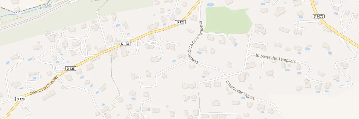 Plan du 262 Che de la Commanderie à Saint-Jean-de-Moirans