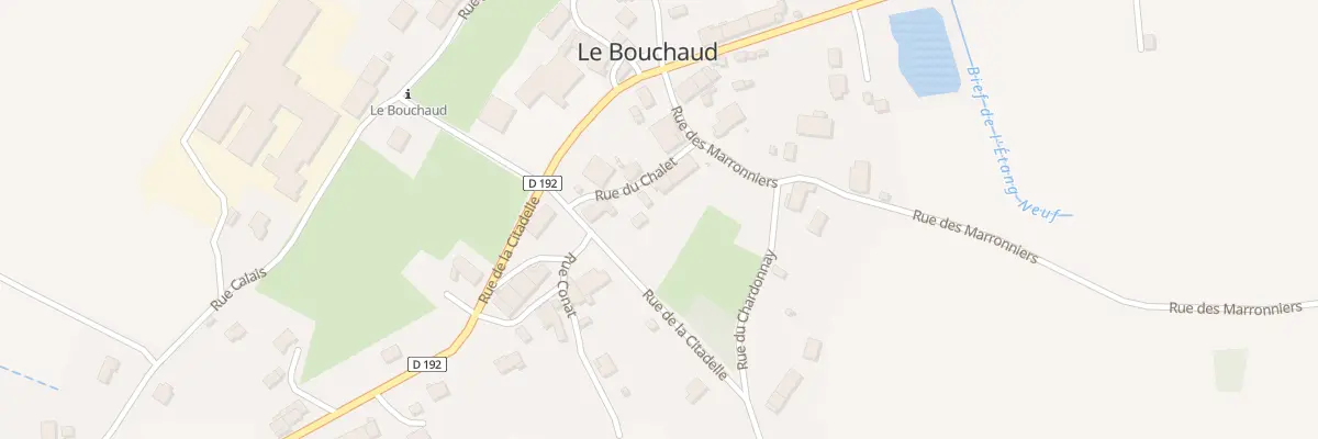 Plan du 5 Rue du Chalet à Bersaillin