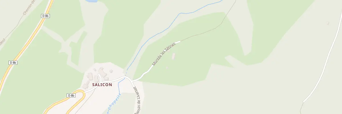 Plan du 140 Mte les Sétines à Château-Bernard