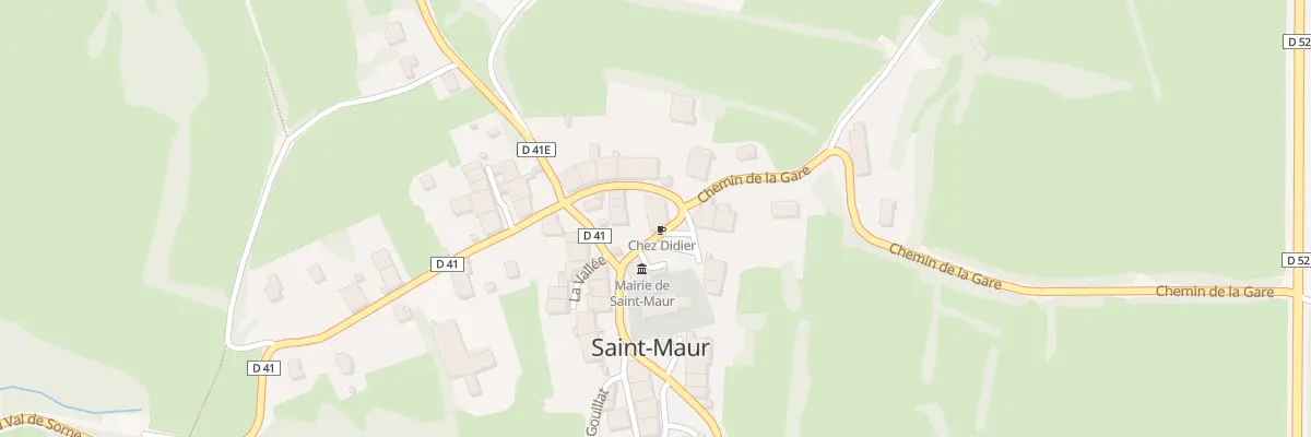 Plan du 11 Rue de l’Eglise Romane à Saint-Maur