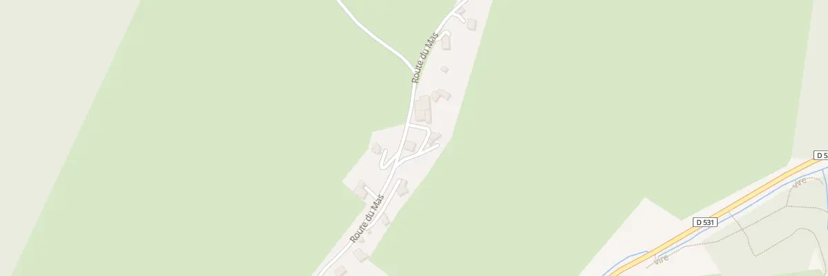 Plan du 796 Rte du Mas à Lans-en-Vercors