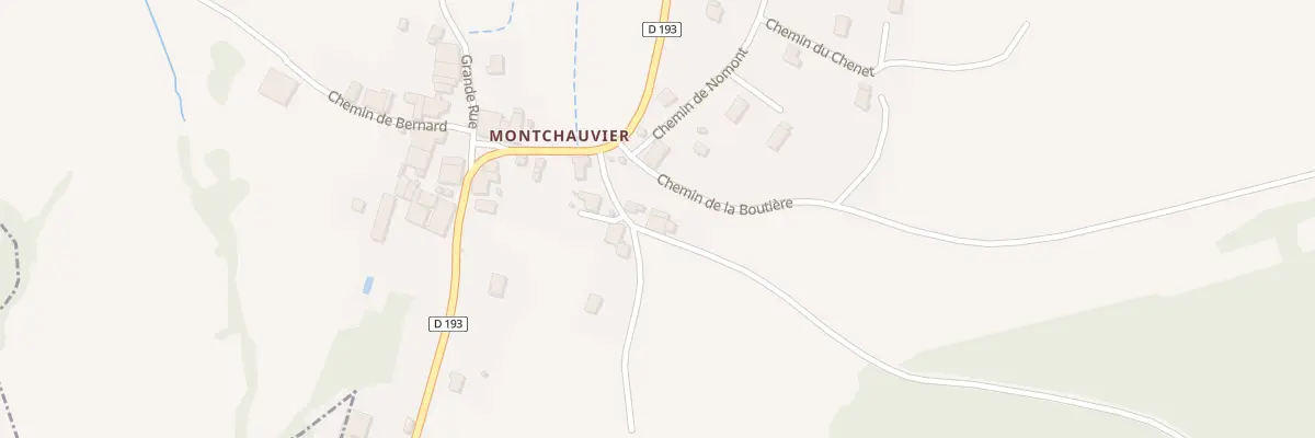 Plan du 68 Che du Bois à Saint-Lamain