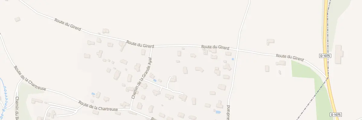 Plan du 560 Rte du Girerd à Charancieu