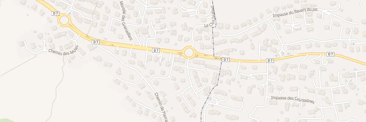 Plan du 6066 Le Deven à Peypin