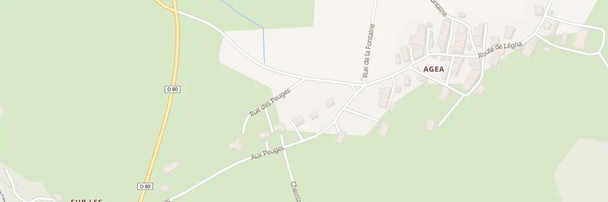 Plan du 15 Aux Peuges à Valzin en Petite Montagne