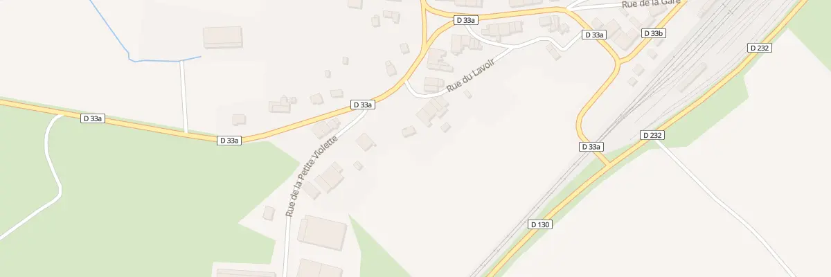 Plan du 7 Rue de la Grande Violette à Merrey