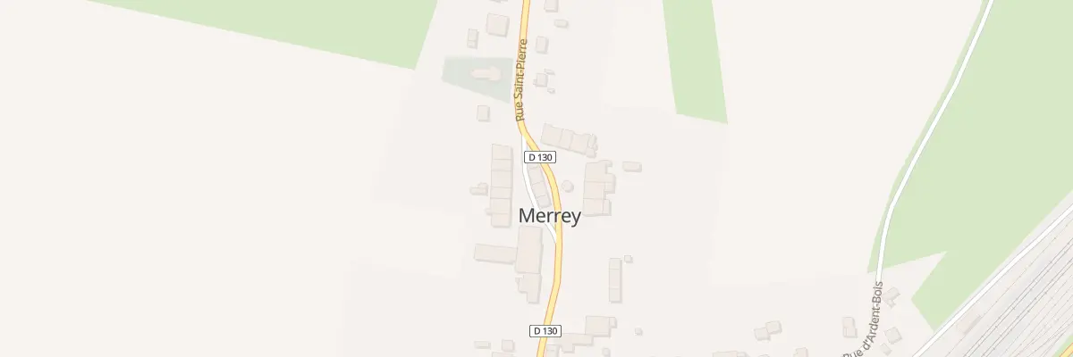 Plan du 13 Rue Saint Pierre à Merrey
