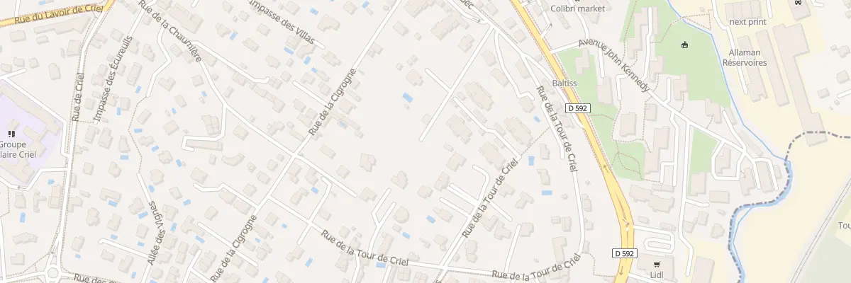 Plan du 17F Rue de Maubec à Voiron