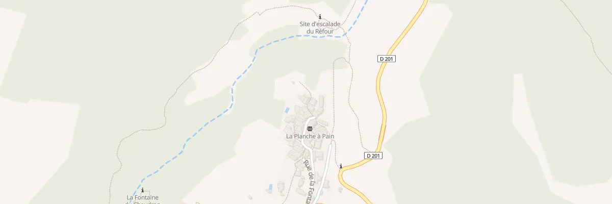 Plan du 5033 Le Village à Oppedette