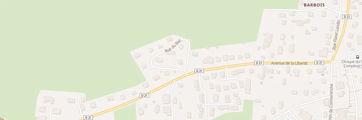 Plan du 12 Rue du Bac à Plateau d’Hauteville