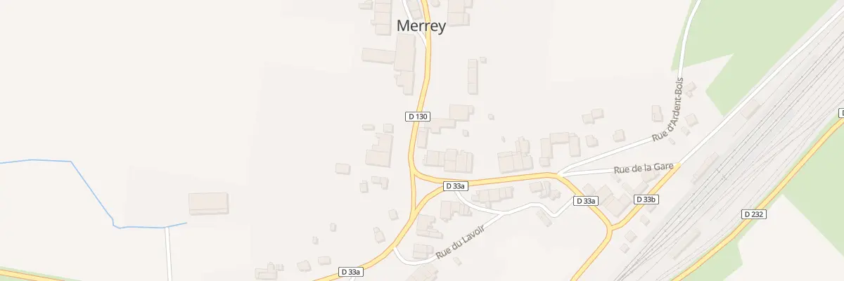 Plan du 2 Rue Saint Pierre à Merrey