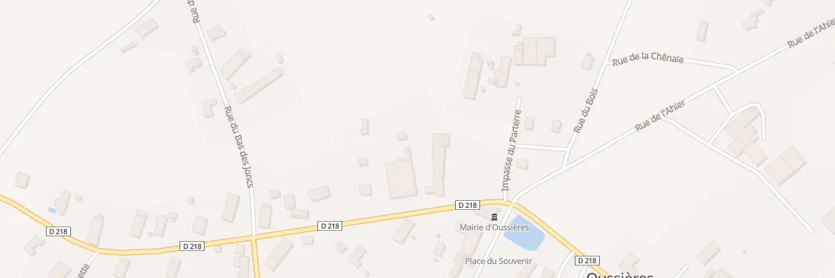 Plan du 4 Grande Rue à Oussières