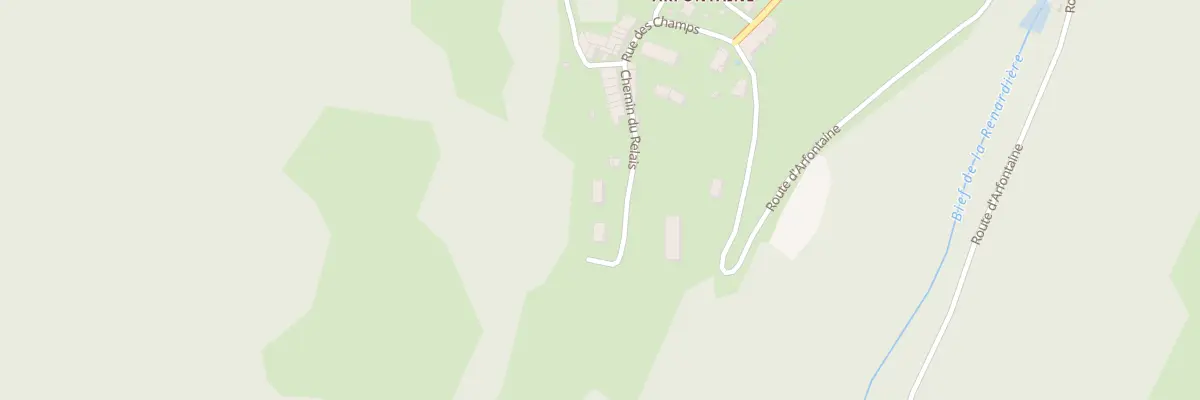 Plan du 14 Che du Relais à Samognat